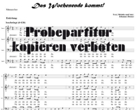 Das Wochenende kommt (Mnnerchor) DLC