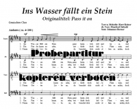 Ins Wasser fllt ein Stein (Gemischter Chor)