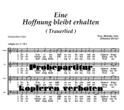 Eine Hoffnung bleibt erhalten  (Gemischter Chor) DLC