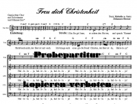 Freu dich Christenheit (Solo mit Gemischtem Chor, Mnnerchor) DLC