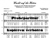 Wacht auf ihr Hirten  Mnnerchor DLC