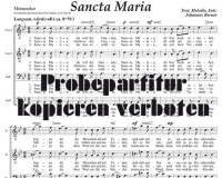 Sancta Maria  (Mnnerchor) DLC