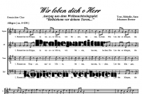Wir loben dich, oh Herr  (Gemischter Chor) DLC