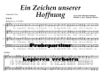 Ein Zeichen unserer Hoffnung  (Gemischter Chor) DLC